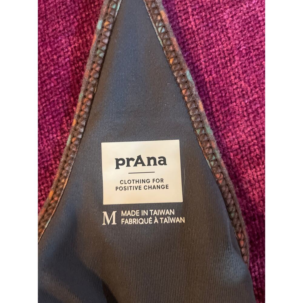 PRANA Ayla Midi Dress w Padded Shelf Bra Size Medium M SUSTAINABLE RECYCLED - Picture 6 of 7